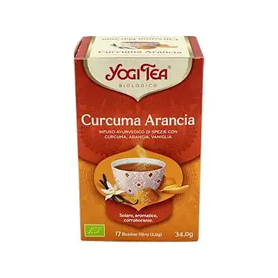 Cúrcuma naranja 17 infusiones, Yogi Tea