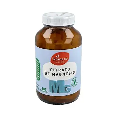 Citrato de magnesio mg500 300 comprimidos, El Granero