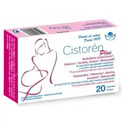 Cistoren plus 20 cápsulas, Bioserum