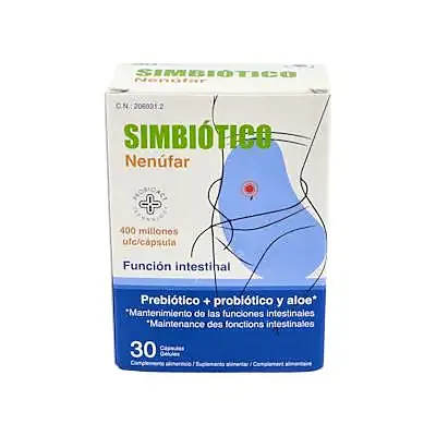 Simbiotico nenufar 30 cápsulas, Bioserum