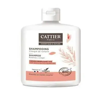 Champú cabellos grasos vinagre de romero 250 ml, Cattier