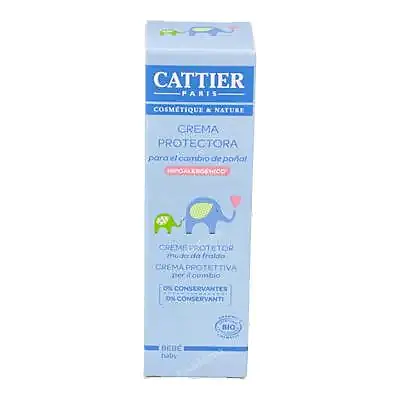 Crema para el cambio del pañal 75 ml, Cattier