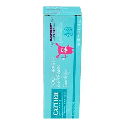 Dentífrico para niños de 2 a 6 años 50 ml, Cattier