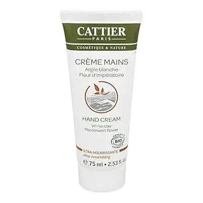 Crema de manos ultra nutritiva 75 ml, Cattier