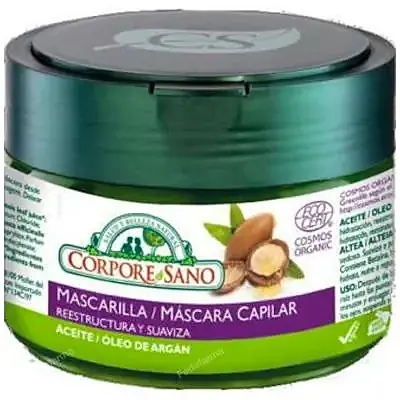 Mascarilla capilar argan 250 ml, Corpore