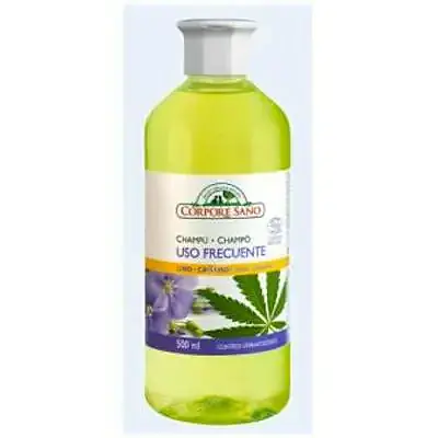 Champú uso frecuente lino cañamo san 500 ml, Corpore