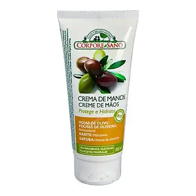 Crema manos olivo y karité tubo 100 ml, Corpore Sano