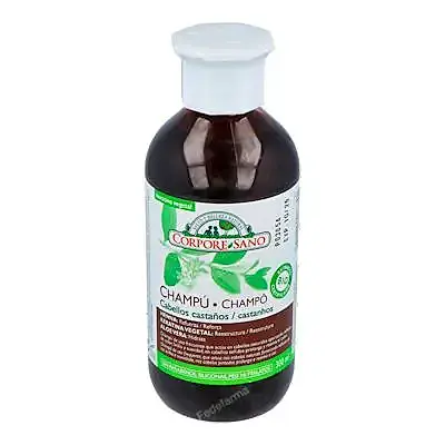 Champú cab. castaño (aloe) 300 ml, Corpore