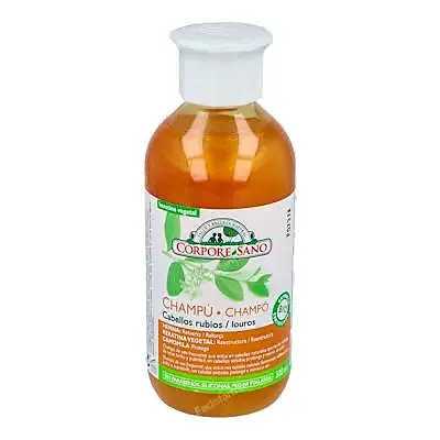 Champú henna cabello rubio sano 300 ml, Corpore