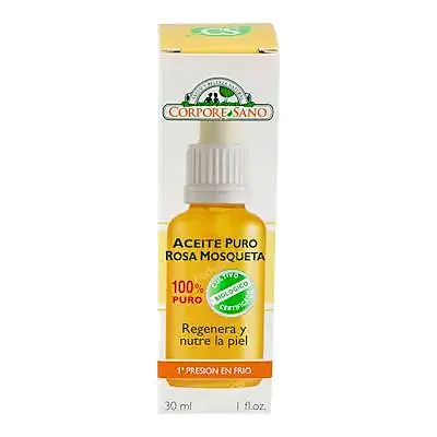 Aceite de rosa mosqueta 100% puro BIO 30 ml, Corpore Sano