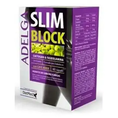 Adelgaslim block 60 cápsulas, Dietmed