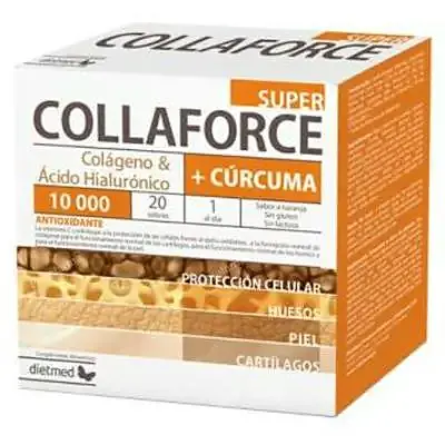 Collaforce super +cúrcuma 20 sobres, Dietmed