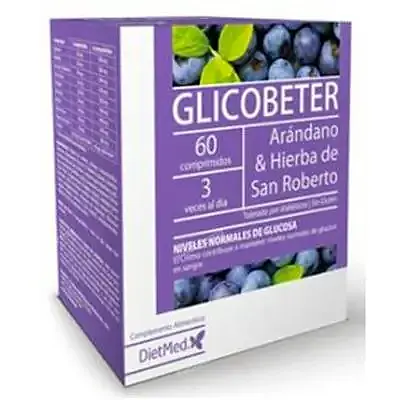 Glicobeter 60 comprimidos, Dietmed