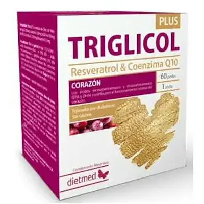 Triglicol plus 60 cápsulas, Dietmed