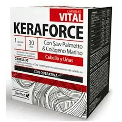 Keraforce vital 30 cápsulas, Dietmed