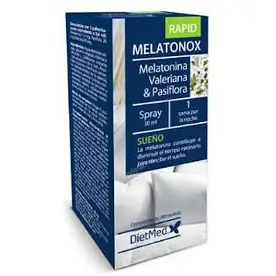 Melatonox rapid spray bucal 30 ml, Dietmed