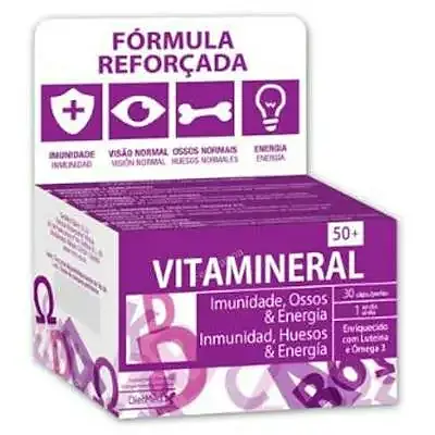 Vitamineral 50+ gold 30 perlas, Dietmed