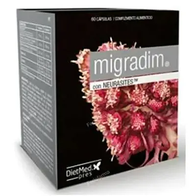 Migradim 60 cápsulas, Dietmed
