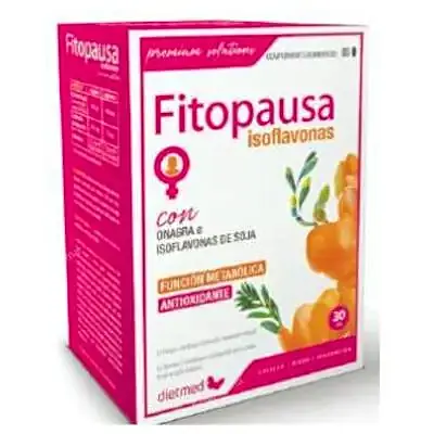 Fitopausa isoflavonas 60 perlas, Dietmed