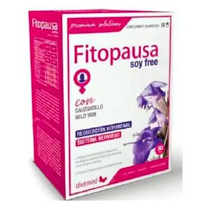 Fitopausa soy free dietm 60 cápsulas, Dietmed