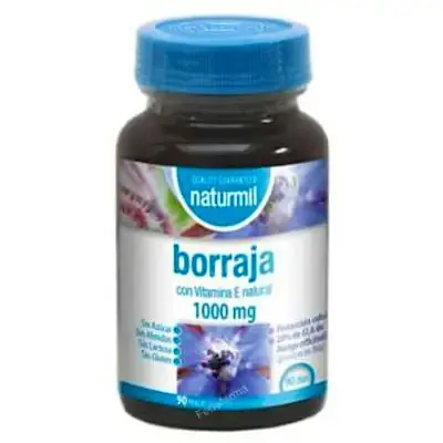 Borraja 1000 mg 90p dietmed, Naturmil
