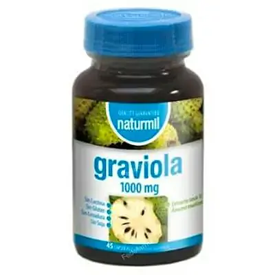 Graviola anona 1000 mg dietmed 45 cápsulas, Naturmil
