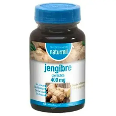 Jengibre 60compri 400 mg dietme, Naturmil