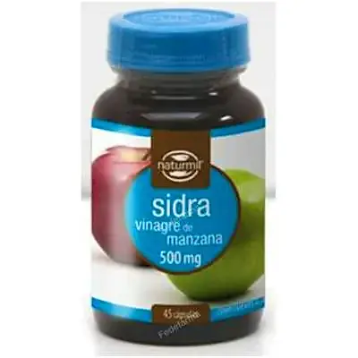 Sidra (vinagre de manzana) 500 mg 45 cápsulas, Dietmed