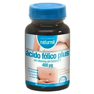 Ácido fólico plus 90cop dietme, Naturmil