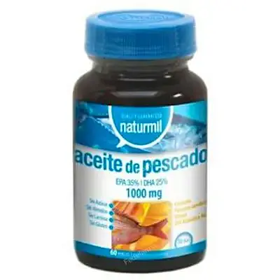 Aceite pescado 1000 60p dietme, Naturmil