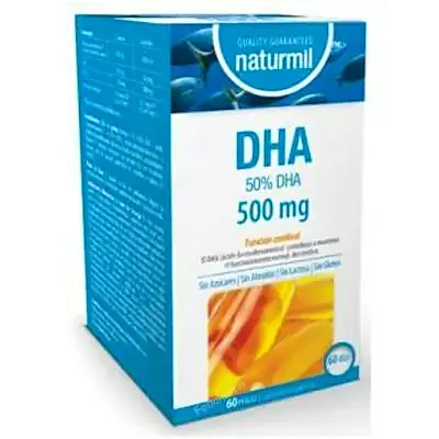 Dha 500 mg dietmed 60 cápsulas, Naturmil