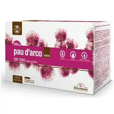 Pau D arco forte 1000 mg 20 ampollas, Dietmed