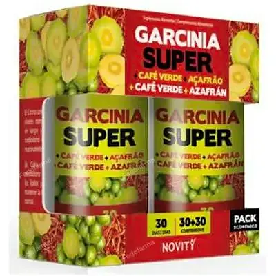 Garcinia super+café verde+azafran super 30+30 comprimidos, Dietmed