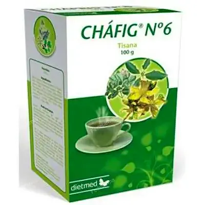 Tisana Nº6 chafig 100 g, Dietmed
