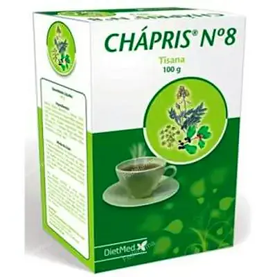 Tisana Nº8 chapris 100 g, Dietmed
