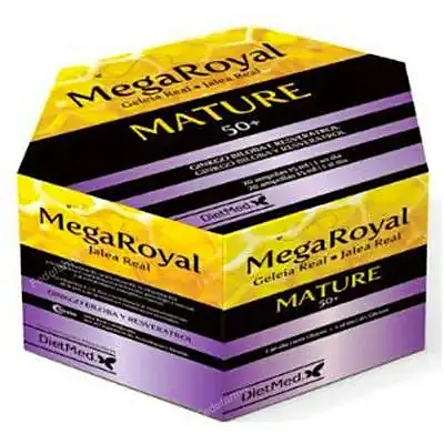 Megaroyal mature 20 ampollas, Dietmed