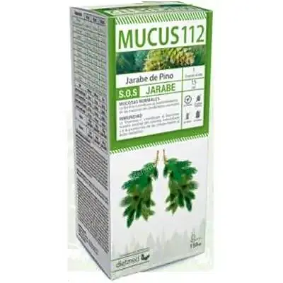 Mucus 112 jarabe pino 150 ml, Dietmed