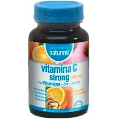Vitamina c strong 1000mg+equi. zinc y selenio dietm, Naturmil