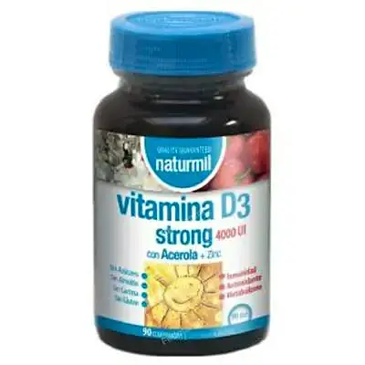 Vitamina d3 strong 4000ui acerola zinc, Naturmil