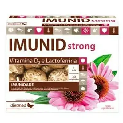 Imunid strong echinacea 30 comprimidos, Dietmed
