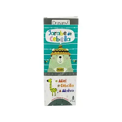 Jarabe cebolla niños frutos bosque 250 ml, Drasanvi