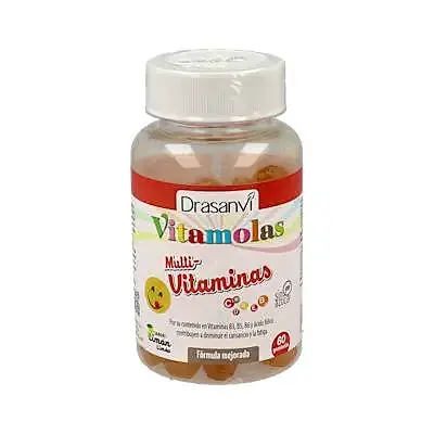Vitamolas multivitamínico 60 gominolas, Drasanvi