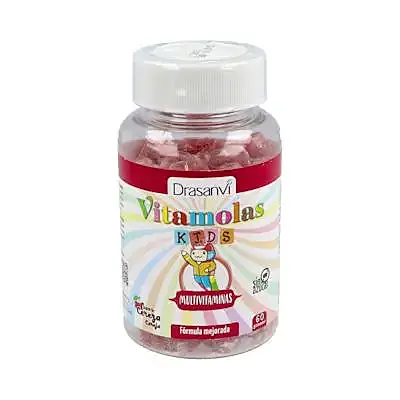 Vitamolas multivitamínico kids 60 gominolas, Drasanvi
