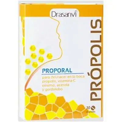 Própolis proporal masticable 30 comprimidos, Drasanvi