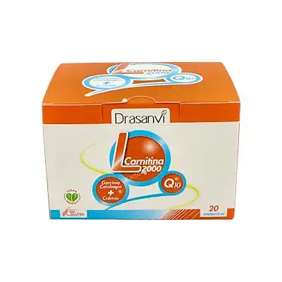 L-carnitina 2000 mg 20 viales, Drasanvi