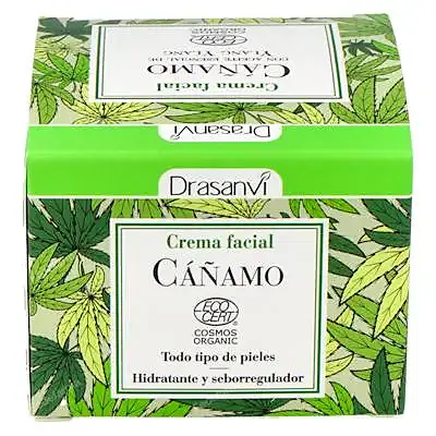 Crema facial cañamo ecocert BIO 50 ml, Drasanvi