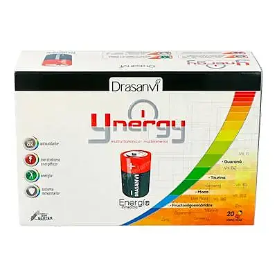 Ynergy energía inmediata 20 viales, Drasanvi
