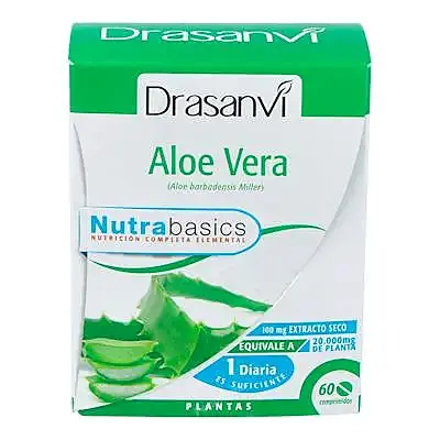 Aloe vera 60 comprimido nutrabasicos, Drasanvi