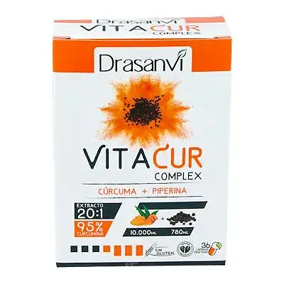 Vitacur 36 cápsulas, Drasanvi
