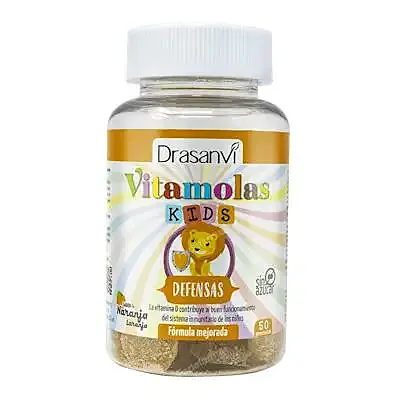Vitamolas defensas kids 50 gominolas, Drasanvi